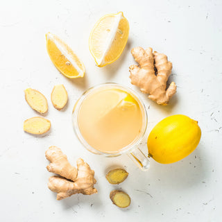 Ginger, Lemon and L-Theanine Fizz
